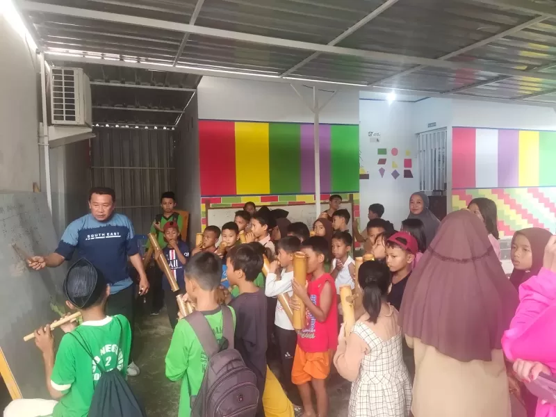 Kegiatan Musik Bambu